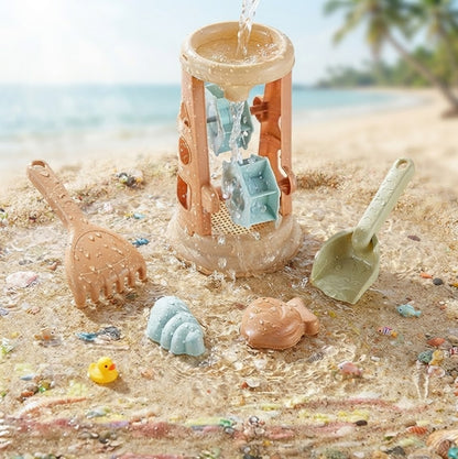 Interactive Beach & Bathroom Water Toy Set – Educational Sand Shovel & Shape Molds, Summer Gifts for Kids